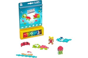 PLUS PLUS - Bloque de Actividad para niños, 125 Piezas, Tema océano y Animales Marinos, Juego de construcción Infantil a Partir de 5 años, Juguete Educativo y juguetón para niña y niño