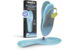 Welnove Plantillas ortopédicas para neuroma de Morton y metatarsalgia, con acolchado de gel para alivio del dolor y comodidad durante todo el día para hombres y mujeres