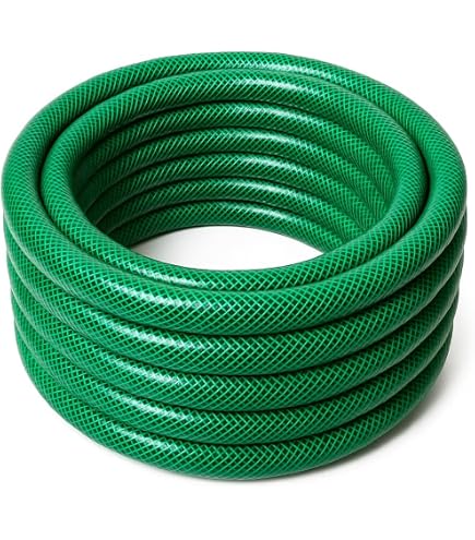 Tubo Da Giardino NAKA Carbon Supreme 10m Flessibile 4 Strati – Resistente Al Gelo E UV, 1 Pollice