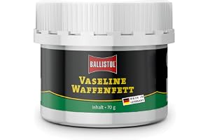BALLISTOL 23699 vaselin vapenfett 70 g – harts och syrafritt vapenfett för alla vapendelar, smörjning av mekanik