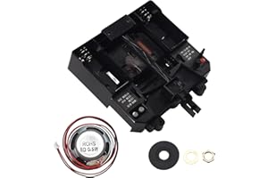 Wisboey Caja de MúSica con Movimiento de Reloj de PéNdulo, Mecanismo de Cuarzo de Barrido Silencioso, Pieza de Repuesto para Reloj de Pared