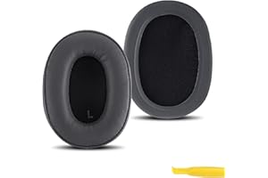 Geekria nauszniki zamiennik do ATH-SR9 ATH-DSR9BT słuchawki nausznik/poduszka na uszy/nauszniki/osłona na uszy/nauszniki części naprawcze (szary)