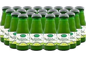 VALLE DEL CRATI ECCELLENZE GASTRONOMICHE DAL 1998 Valle del Crati Jus de Bergamote de Calabre BIO | boisson au jus 100% pur italien | sans sucre ajouté et sans conservateur | Jus de Bergamote 24 bouteilles de 200ml