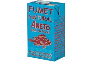 fumet de poisson de roche et fruits de mer 100% naturel 1l aneto