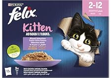 Purina Felix As Good As It Looks Kitten with Countryside Selection in jelly 85g (Pack of 12)
