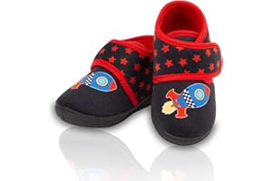 FUNCOO PLUS Kinder Hausschuhe Winter Jungen Mädchen Pantoffel Anti-Rutsch-Haus Kleinkind Indoor Outdoor Cloud Hausschuhe Größe 20-35