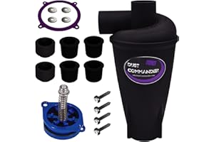 DUST COMMANDER DLX DIY BUNDLE Deluxe DLX Cyclonic Filter + DUST-SP Crush Valve