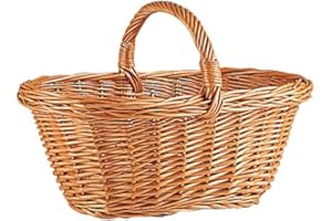 Aubry Gaspard AG1300 Panier osier buff ovale 42x28x17-29