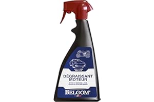 BELGOM 12.0500 Dégraissant Moteur, 500 ML