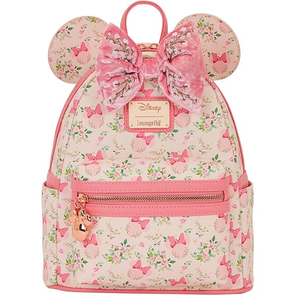 Loungefly Disney Marie Floral Footsy Womens Double Strap Shoulder Bag Purse Amazon.com: Loungefly Disney Marie Floral Footsy Womens  main image 4
