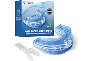 GELPRETTY FéRula Dental Bruxismo, Mejora La Férula para Roncar, Dispositivos Anti Ronquidos, Ayuda a Reducir los Ronquidos, Eficaz Antirronquidos, para Hombres y Mujeres Ayudar a Dormir