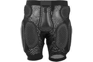 BANAPOY Pantaloni da Snowboard, Fondello di Protezione 3D, Tappetino Antiurto per Ciclismo Sportivo, Equipaggiamento Protettivo Anticaduta per Donna Uomo, Pantaloncini Imbottiti per Sci,Skateboard(XL)