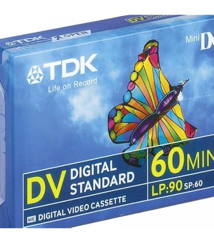 その他 TDK Mini ME DV 60 DVM60TMEGRS TDK Mini DV 60-Minute Digital Video Blank Cassette Tapes – 3-Pack