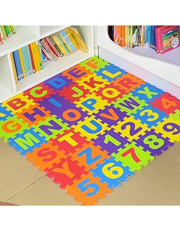 10pcs Baby Eva Foam Indoor Floor Play Mat Alphabet Numbers Puzzle
