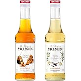 Monin Vanilya ve Karamel 250 ml 2'li Set