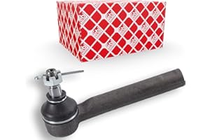 febi bilstein 42811 Tie Rod End with castle nut and cotter pin, pack of one