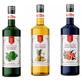 Nish Turun&ccedil; Ananas Nane Aromalı Şurup 3 x 700 ML - Pet Şişe
