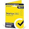Norton 360 Premium 2023 10 Devices 1 Year with Automatic Renewal Includes Secure VPN Password Manager - PCs, Mac, Smartphones, Tablets by Post