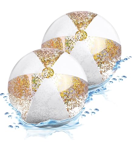 6 Ballons De Plage Gonflables 30cm - Lot Pour Piscine, Vacances Et Plage