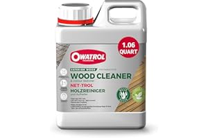 Owatrol Net-Trol - Wood Cleaner, Neutraliser and Colour Restorer - 1L