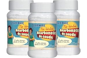 STARWAX THE FABULOUS STARWAX FABULOUS Bicarbonato de sodio 500 g – Lote de 3