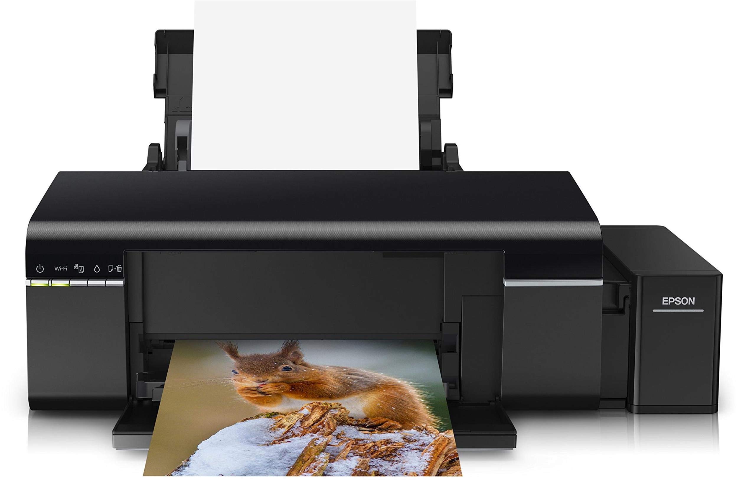 Epson Ecotank L805 WiFi Ink Tank Photo Colour Printer, Black