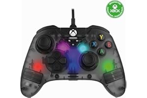 Controller SNAKEBYTE Gamepad RGB X SB922312 Wired Gamepad for Xbox/PC Grey [video game] [Xbox 360]