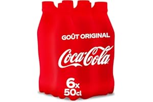 Coca-Cola Goût Original 6x50cl bouteille