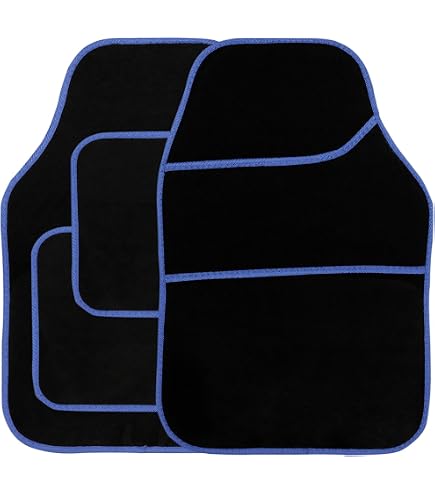 thumbnail interactive-video image 1 of Subaru Impreza WRX & Sti 01-07 Black Carpet Floor Mats – 4-Piece Set With Retaining Clip – UK Made 1 of 5