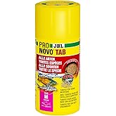 JBL PRONOVO TAB, 1-20 cm arası t&uuml;m akvaryum balıkları i&ccedil;in yem, balık yemi tabletleri, boyut M, 100 ml