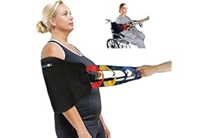 LEETYE MEI Transfer Sling for Elderly, Transfer Belt for Patient, Transfer Nursing Sling Lifting Seniors, Patient Lift Sling, Lifting Straps for Elderly and Disabled, Gait Belts with Multi-Handles (Black)
