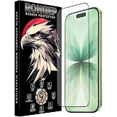 Rongep [Full-Glass] Apple iPhone 17 i&ccedil;in Ekran Koruyucu 9H Sertlikte Anti-Static Temperli Cam iPhone 17 Ekranı G&ouml;r&uuml;nt&uuml; ve Dok