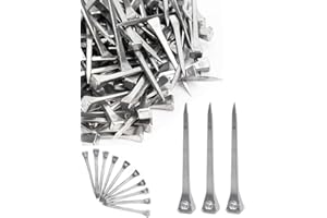 FUGLUS 50 Pièces Clou De Sabot De Cheval pour Cheval, (51 mm) Clou De Cheval, Fer à Cheval Ongles Accessoire D'outil de Cheval