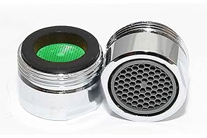 LOWENERGIE Tap Aerator 20mm Male, 4ltr per Minute, Water, Energy Saving Reduce Bills Chrome. Pack Sizes (1)