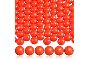 Civaner 150 Pieces 68 Cal Paintballs Solid Balls 68 Breaker Balls Hard Nylon Paintball for Shooting Training Practice