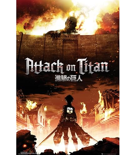 GB eye Attack On Titan Chibi Characters 61 x 91.5cm Maxi Poster