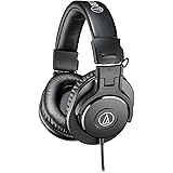 Audio-Technica M30x Cuffie professionali da studio per la registrazione in studio, i creatori, i podcast e l'ascolto quotidia