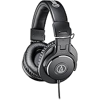 Audio-Technica M30x Cuffie professionali da studio per la registrazione in studio, i creatori, i podcast e l'ascolto quotidia