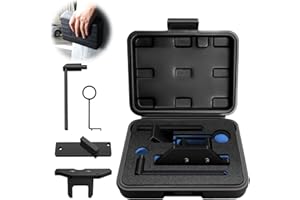 FUERDICH Kit Calado Distribucion PSA 1.2 puretech, Kit de Herramientas de Sincronización, Timing Herramientas Kit para PSA 1.0 1.2, para Citroen C1、C3、C4, para Peugeot 208、2008、308、3008、508、5008 （Negra）