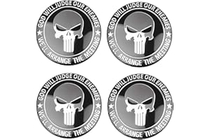 ZHjuju Cache-moyeux Universel en Forme de Tête de Mort,4 pièces Cache-Moyeux Le Crâne Voiture Cache Moyeux Capuchon de Jante de Capuchon de moyeu de Roue de Crâne Compatible avec Les Enjoliveurs 56mm