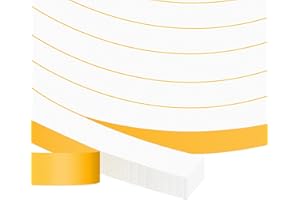 YIMIKI Nastro Autoadesivo in Schiuma, Guarnizione in Gomma per Porte e Finestre, Schiuma Nastro Paraspifferi Porta, Resistente Alle Intemperie, Isolamento Acustico, 12 mm(l) x12 mm(S), Totale 4 m