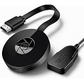 4K Wireless HDMI Adapter, WiFi Display Dongle 1080P, Spanish Menu | Miracast AirPlay DLNA Screen, Streaming iPhone Android PC