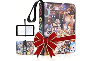 HYSINSE Album kolekcjonerski na karty do gry, teczka kolekcjonerska na karty, duża pojemność, wodoszczelny uchwyt na karty, kompatybilny z Pokemon organizer na karty dla dzieci, przenośny