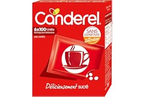 Canderel - Sucralose - Comprimés Recharge Distributeur - Faible teneur en calories - Édulcorant | 600 Comprimés