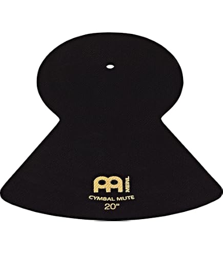 Sourdine Pour Cymbale Meinl MCM-18 - Pour Cymbales Crash 14" à 16", Réduction Du Bruit Pour Pratique