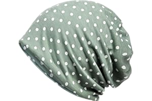 TERYNANLE Beanie Hat for Women, Slouch Beanie Unisex Skull Cap Stylish Beanie Winter Hat, Soft Comfy Headwear Chemo Cap Cozy Sleep Cap for Hair Loss, Multi-use As Beanie Hat, Neck Warmer, Turban, Helmet Liner