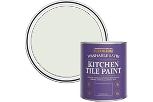 Rust-Oleum Green water resistant Kitchen Tile Paint in Satin Finish - Sage Mist 750ml