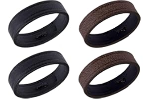 ANNEFIT 4pcs Passant pour Bracelet de Montre en Cuir, Compatible avec Les Bracelets Montre 18mm 20mm 22mm
