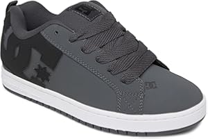 Dc Shoes Court Graffik Men's Logo Contrast Skate Lace Up Trainers