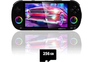 NULA TRIMUI SMART PRO Retro Handheld Spielkonsole, Mit 256G SD Karte 14300+ Spiele, 5-Zoll-Linux-System A133P Prozessor Retro Arcade Videospiel Emulator Support WiFi